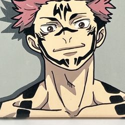 Jujitsu Kaisen Sukana Painting $50 Or Best Offer!