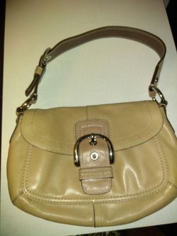 Authentic coach purse