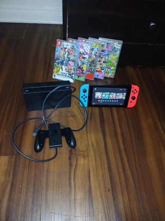 Nintendo switch and games