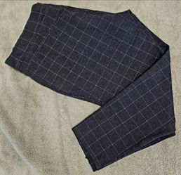 LOFT Plaid Pull-On Pants – Size XL – Excellent Condition! 🖤