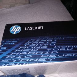 Hp Laserjet 12a Black Ink Print Cartridge Plus Another One Half Full
