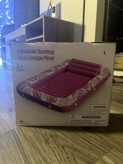 Inflatable Tanning Pool Lounge Float