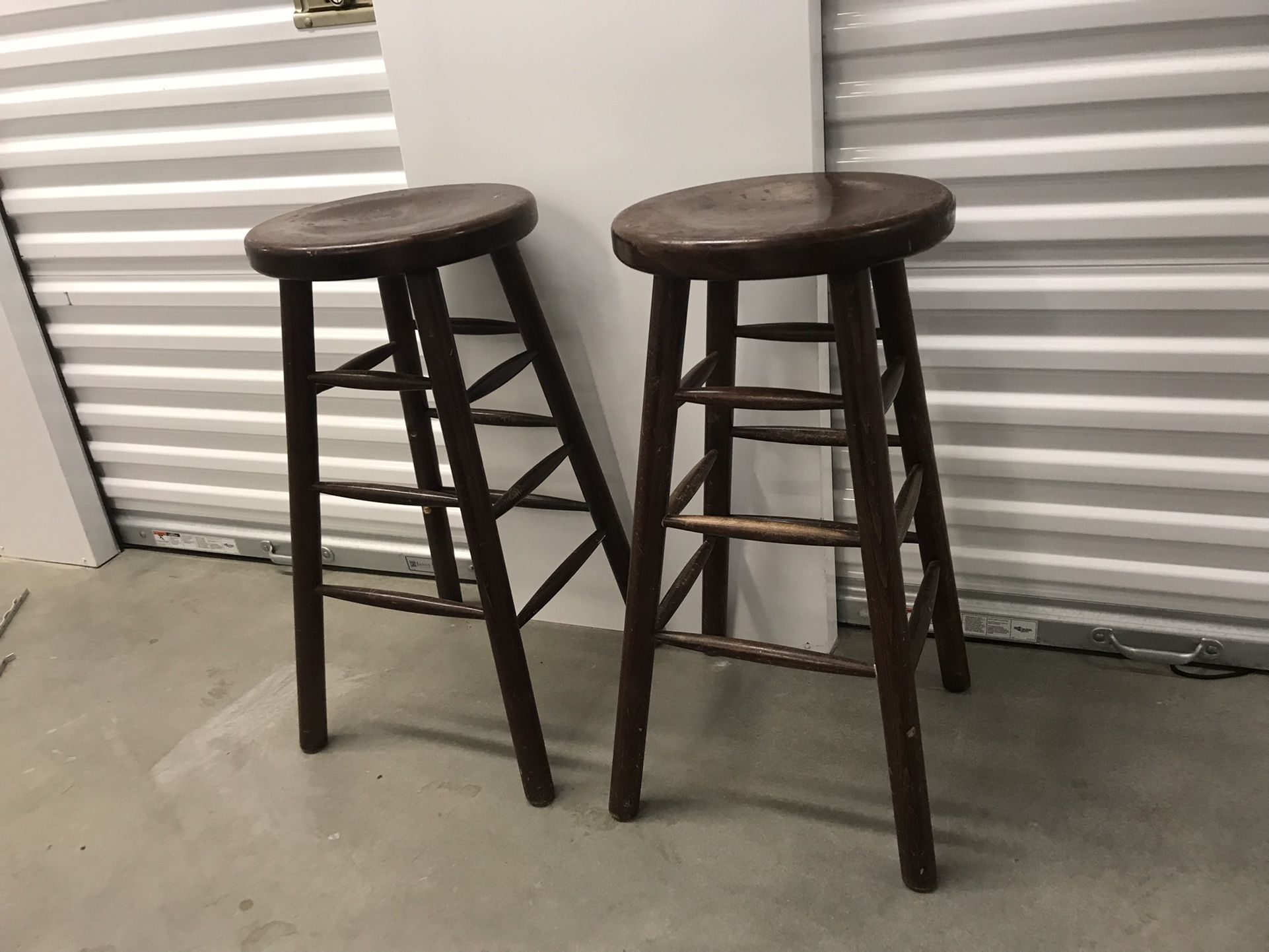 Wooden Bar Stools