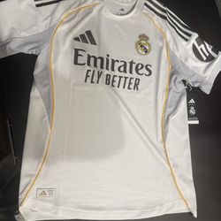 T Shirt Adidas Jearsy Authentic Real Madried 25-26