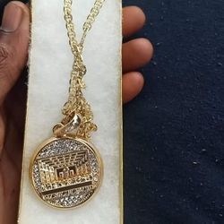 14k gold last supper Chain 