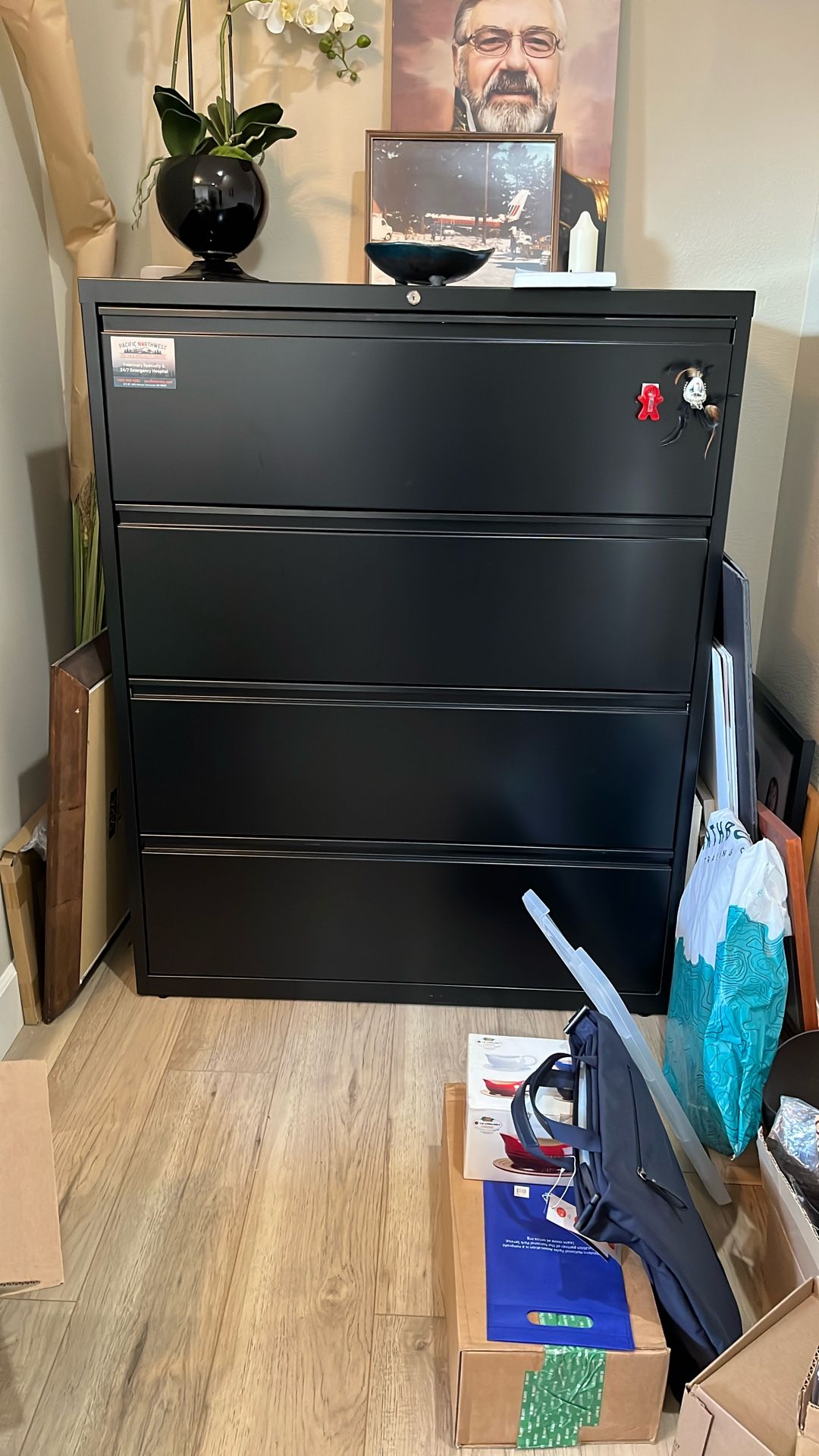 4 Drawer Metal File Cabinet