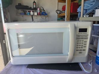 White microwave