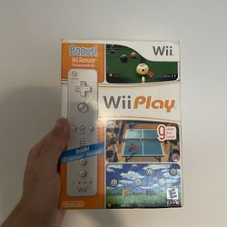 Brand New Wii Play With Wii Remote 