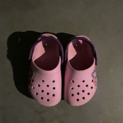 Girls Light Up Crocs Size 8