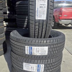 265/70/17 kumho ht51 4 Llantas Nuevecitas 