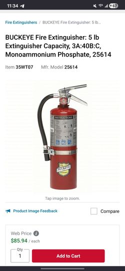 5lb Abc fire Extinguishers brand new in box