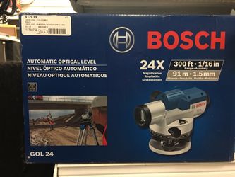 Bosch automatic optical level