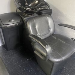 Beauty Parlour Hair Wash Chair
