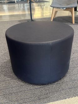 OFS Boost Round Ottoman (Blue)