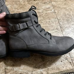 Gray Women’s Boots 