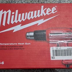 Milwaukee Dual Temperature Heat Gun