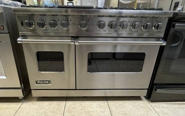 Viking 48” Dual Fuel Range Stainless Steel