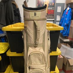 A New Bennington Beige Golf Bag