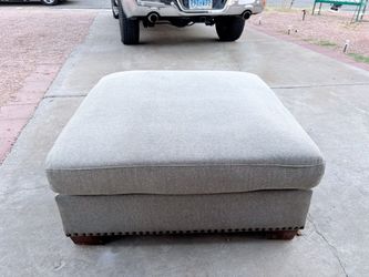 Oversize ottoman,