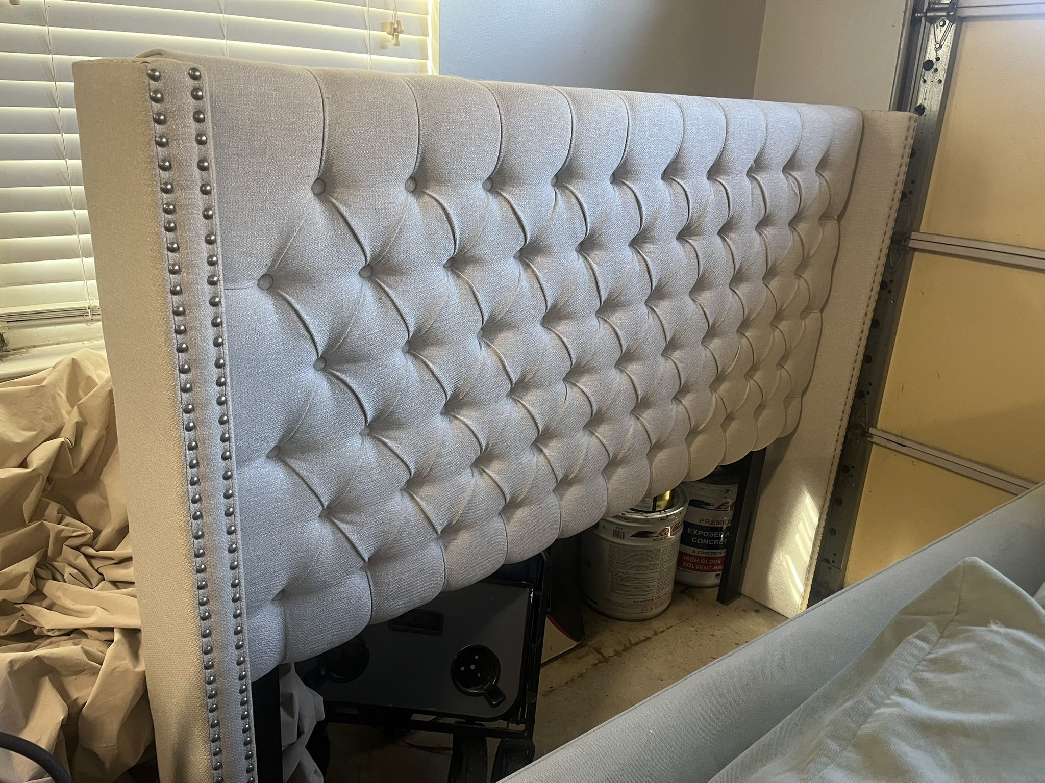 Queen Tufted Headboard 