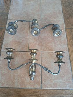 Candle holders.