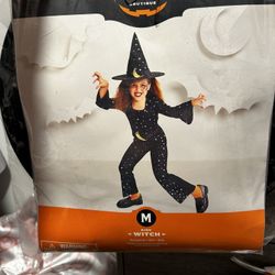 Witch Costume Size Medium 7-8