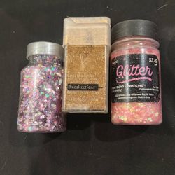 Acrylic Nail Powders & Glitters Bundle – $20