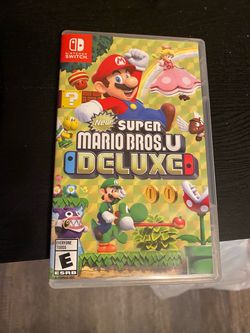Super mario bros U deluxe