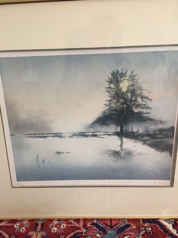 LIMITED EDITION SIGNED etching print by France Hilon