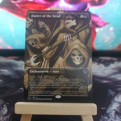 Magic The Gathering Custom Proxy Dance of The Dead Full Art