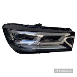 2018 2020 AUDI Q5 RIGHT SIDE FULL LED HEADLIGHT OEM