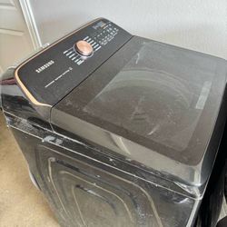 Samsung large capacity  smart washer and dryer