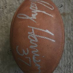 Autographed NFL Footballs 