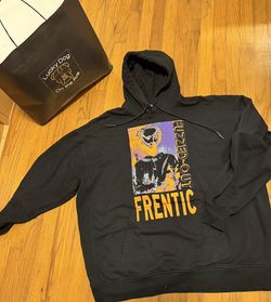 Alexander Mc Queen Oversized Fuzzed Out Hoodie