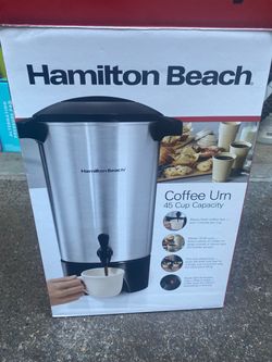 Hamilton Beach 45 Cup Coffee Urn - Used Once - With Box