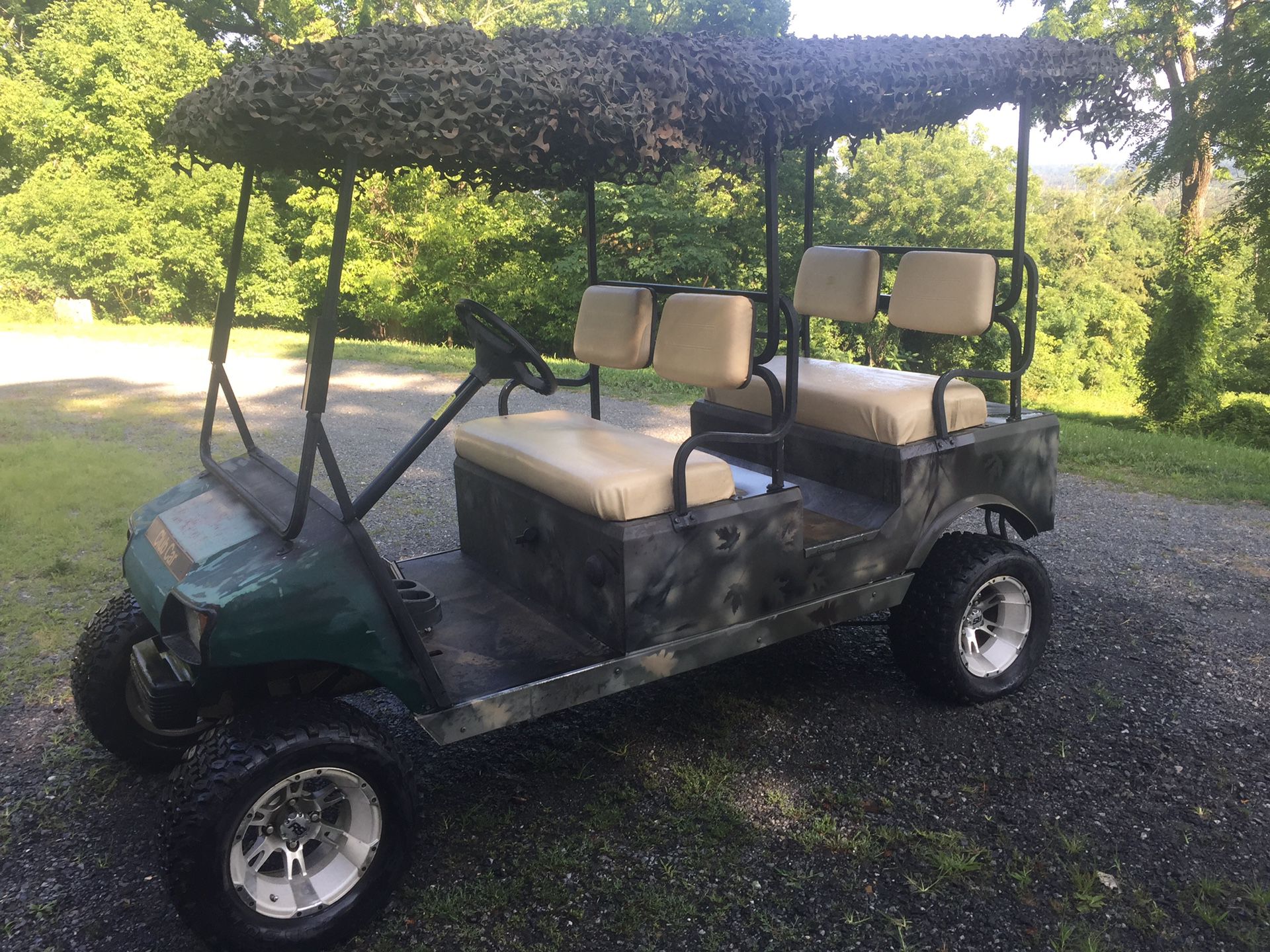 Extended Golf Cart