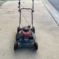 Craftsman walk behind mower DLM Honda engine