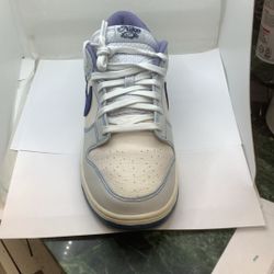 Nike Dunks Low Retro SE “Summit” White/Blue Void/Pure Platinum Size 13. $129.00 Plus Tax Out The Door Or &15.00 Plus Tax For Layaway.  