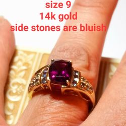 $350! Size 9 14k Gold Ring
