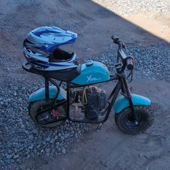 XtremepowerUS 40cc 4-stroke mini dirt bike.