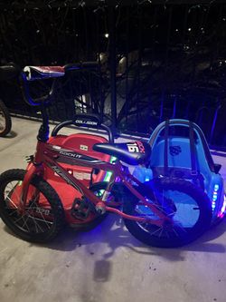 2 Bumper Cars 1 Bike 16”