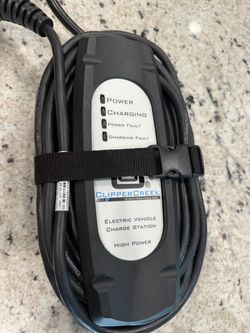 ClipperCreek LCS-20P Level 2 EV charger.