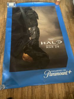 HALO POSTER “70 X 48” Rolled Poster Double Sided