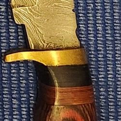 Collector Knife Damascus Steel 