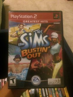 The Sims Bustin Out Playstation 2 Game