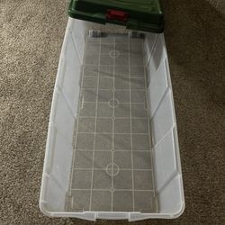 Big Storage Plastic Box With Lid 