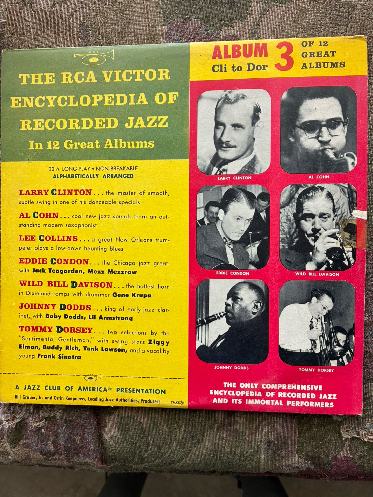 RCA VICTOR ENCYCLOPEDIA OF RECORDED JAZZ