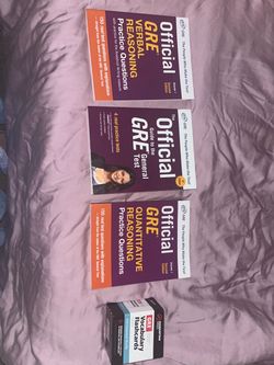 GRE workbook set