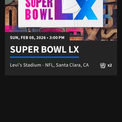 Super Bowl Tickets!!!
