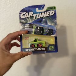 RARE CAR TUNED SERIES 8 05 ‘90 CHEVY SS GREEN CHASE  RED WHEELS Brand New